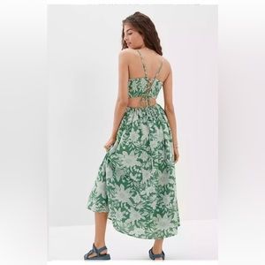 American Eagle strappy maxi dress - L